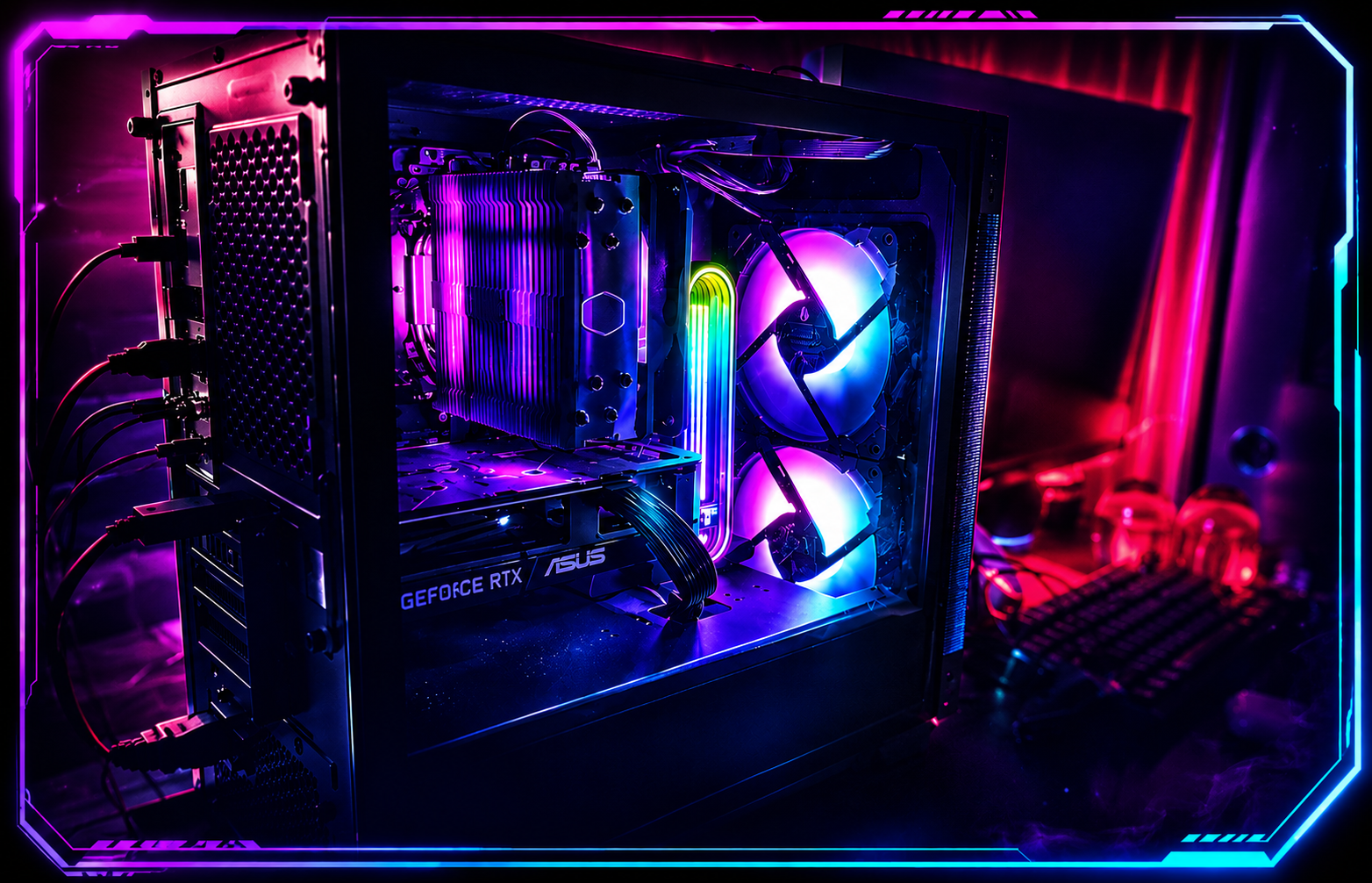 Stoeckel Tech custom gaming PC build